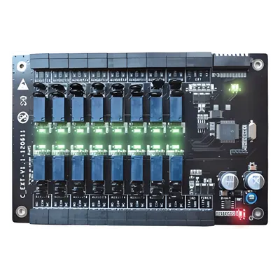 Expansor de relevadores ZKTECO AccessPRO EX-16 para control de acceso