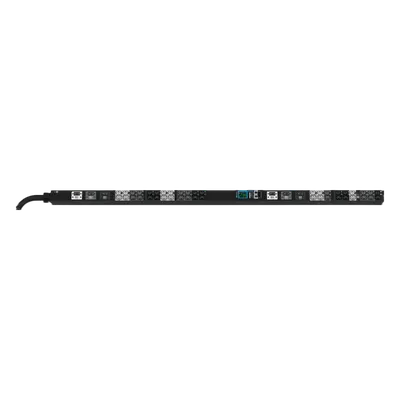 PDU Inteligente / 42 Tomas C13/C15/C19/C21 / 208 Vca Trifásico / 14.4 kVA / 50 A / 0U 1.78 m (5.8 ft) / Monitoreo por Toma