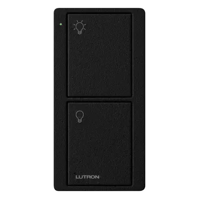 Control remoto inalámbrico Lutron Pico PJ22BTMNL01 de 2 botones