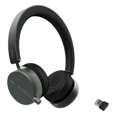 Auricular Inalámbrico LINKVIL DH50-B con Bluetooth 5.4 y Micrófono Retráctil con Cancelación de Ruido