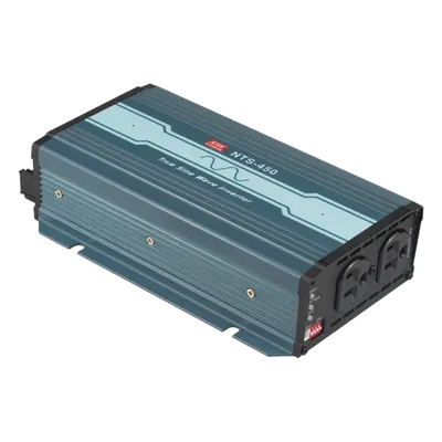 Inversor de Onda Pura / Entrada 12 Vcd / Salida 450 W 120 Vca 60 Hz / Rango -25°C a +70°C / 8.27 x 2.17 x 5.12 in