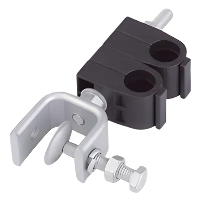 Sujetador coaxial CommScope SHK-12-2-P para dos cables de 1/2 pulgada