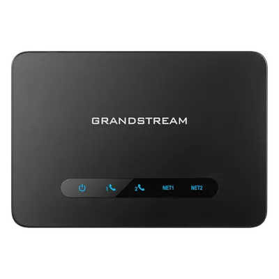 Adaptador de Teléfono Analógico ATA / 2 Puertos FXS / Router NAT Gigabit / Cifrado AES / Calidad de Voz HD / Fax T.38