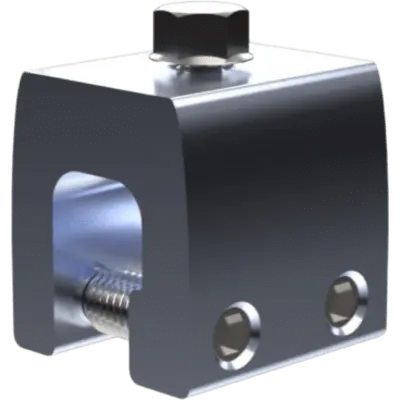 Clamp para paneles solares BASEL N00028 M2 V2 sin perforar la lámina
