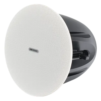 Altavoz de techo Hikvision DS-QAZ0610G1 de 10 W y diseño sin marco
