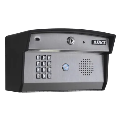 Access PLUS DKS / Atienda la puerta aún sin estar en casa! / Interfon telefónico / 27 números celulares / Control de acceso / 2 puertas / Lineas A/D