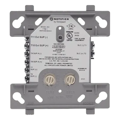 Módulo de Control Direccionable NOTIFIER FTM-1 con 2 Circuitos y FlashScan