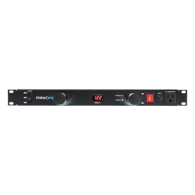 PDU para Rack / 11 Salidas NEMA 5-15R / 120 Vca / 15 A / 1U / 19 in / Cable 1.80 m / Protección contra Sobretensiones