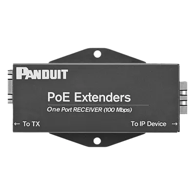 Receptor PoE/PoE+ PANDUIT POEXRX1 para enlaces de hasta 610 m