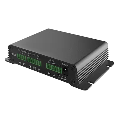 Gateway SIP Fanvil PA2S para voceo, con amplificador integrado de 30 W