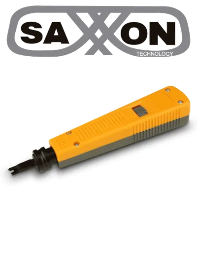 Ponchadora de impacto SAXXON G110 con punta reversible 2 en 1
