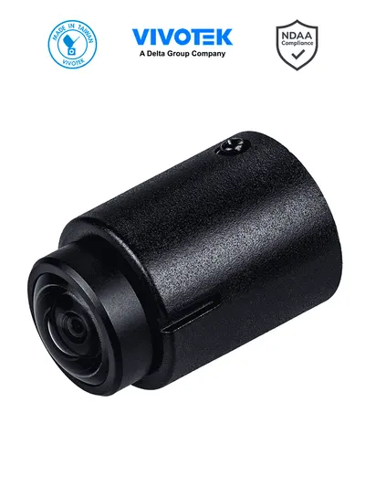 VIVOTEK CU9183-H - Lente cilindrico tipo Fisheye, 5 Megapixeles, WDR PRO, Lente fijo 1.22mm, Cable de 5 metros