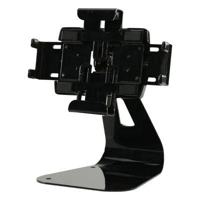 Soporte de Mesa para Tabletas / Ajuste Universal Altura-Ancho / Inclinación ±30° / Rotación 360° / Capacidad 5 lb (2.27 kg) / Versión Seguridad Antirrobo / Gestión de Cables