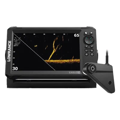 Ecosonda con Pantalla IPS / 9 Pulgadas / 4 Vistas de Sonar / DownScan Imaging / Sintonización Automática / Soporte SD