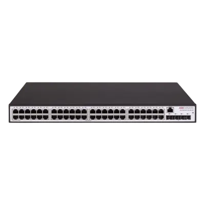 Switch administrable Hikvision DS-3E2552-HI-48T4F de 48 puertos Gigabit