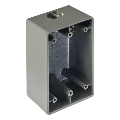 Caja Condulet FS RAWELT RR-0506 de 3/4 pulgadas, una boca