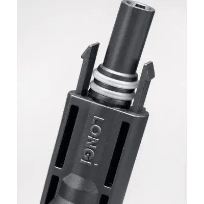 Conector Solar MC4 / 1500 Vcc / 40 A IEC / 30 A UL / IP68 1.2 m (3.9 ft) / Doble O-Ring / 4-6 mm²