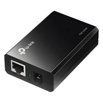 Splitter PoE / Salida 5/9/12 Vcc / 2 Puertos Gigabit / Hasta 328 pies / Plug and Play
