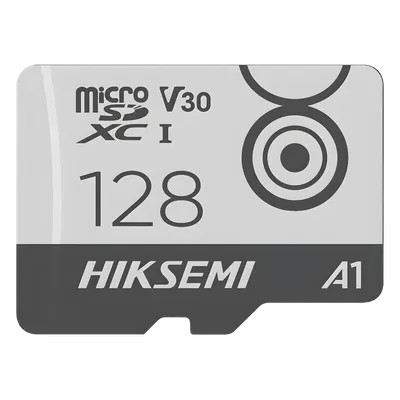 Tarjeta MicroSD / 128 GB / Lectura 100 MB/s / Escritura 90 MB/s / Clase 10 U3 V30 / TLC NAND / Videovigilancia Móvil 24/7 / -25°C a 85°C