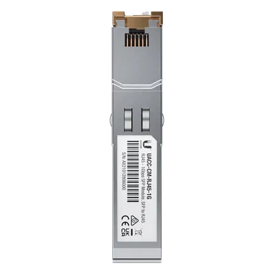 Módulo transceptor UBIQUITI UACC-CM-RJ45-1G SFP a RJ45 de 1 Gbps