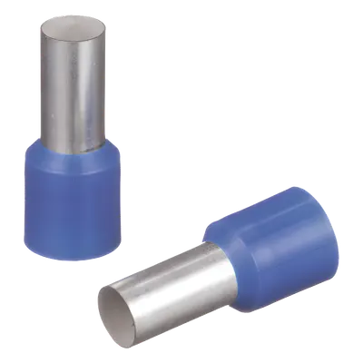 Férula aislada / Polipropileno / 6 AWG (16 mm²) / 23 mm longitud / 105°C / Azul