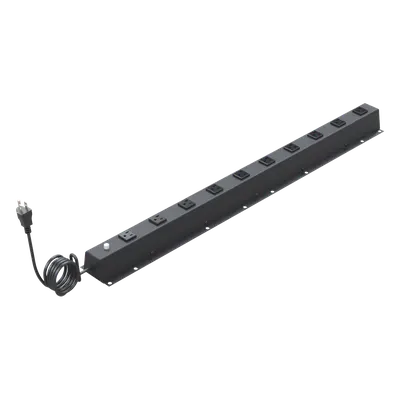 PDU Vertical / 10 Contactos NEMA 5-15R / 120Vca 15A / Racks EIRL y EIQR