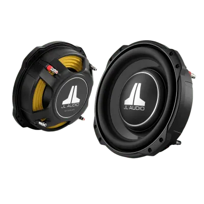 JL Audio® TW3 /10TW3-D4 / Car Audio / Subwoofer Thin-line 10" / Dual 4 ohm / 400W RMS / Polipropileno con Mica / Bobina 2" / Montaje 3.5" (8.9 cm)