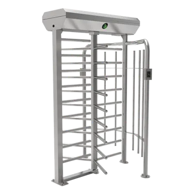 Torniquete de cuerpo completo / 1 carril / 25 personas por minuto / Acero inoxidable SUS304 / IP54 / -28°C a 60°C / 4.59 x 4.58 x 7.28 ft
