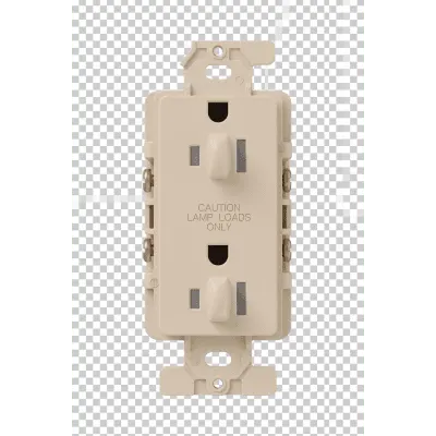 Tomacorriente Dúplex / 15 A / 125 V~ / Formato Decorador / Acabado Toupe / Línea Satin Colors