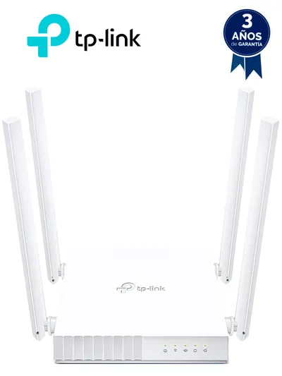 Router TP-Link Archer C24 AC750 de doble banda y 4 antenas