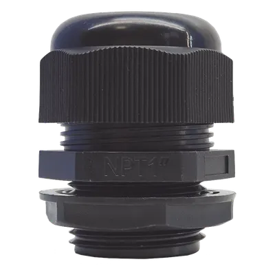 Conector glándula TX PRO TXG-PG-100NBK con rosca NPT de 1″