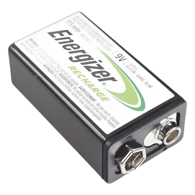 Batería Recargable Ni-MH / 9V / 175 mAh / 8.4V Nominal / Compacta