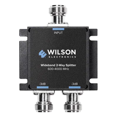 Divisor de potencia RF WilsonPRO 859-105 de 2 vías para 600-4000 MHz