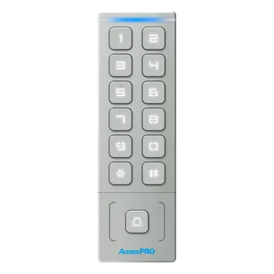 Teclado autónomo AccessPRO PRO-KEYPAD-H1 para tarjeta EM y PIN