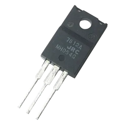Regulador de tensión Syscom NJM-7812-FA-ND de 12 V y 1.5 A