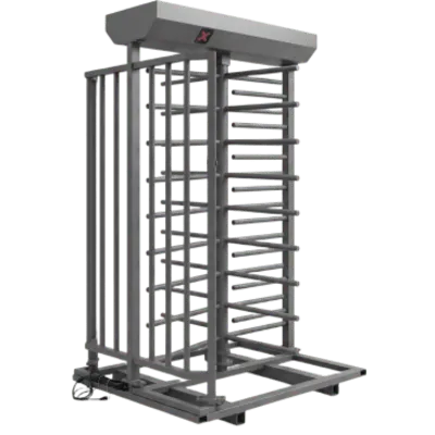 Torniquete de Cuerpo Completo / Paso Sencillo / IP65 / 25 Personas por Minuto / 120 VAC / Acero al Carbono