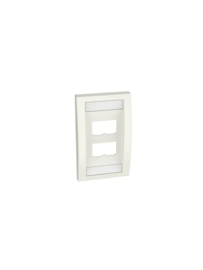 Placa de pared PANDUIT CFPE4IWY Mini-Com de 4 puertos