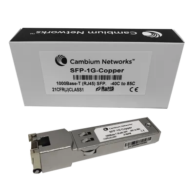 Transceptor SFP / 1 Gbps / Ethernet 10/100/1000 / RJ45 / 100 m (328 ft)