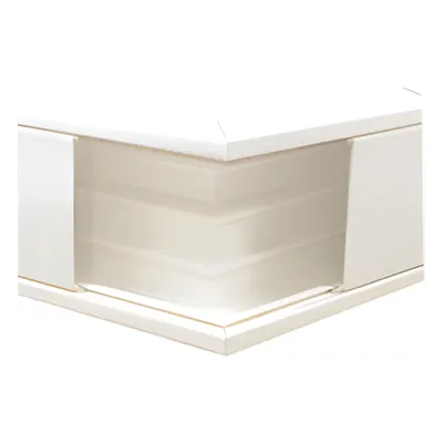 Esquinero exterior THORSMAN TEK-100-EE de PVC para canal TEK100