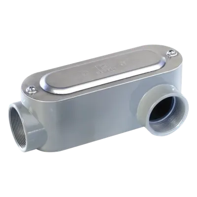 Caja de conexión ovalada RAWELT OLL-0079C tipo LL de 1 1/2 pulgadas