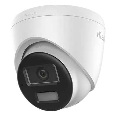 Cámara turret IP HiLook IPC-T220HA-LUC de 2 MP con visión Dual Light