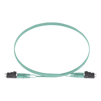 Jumper de fibra óptica PANDUIT FX2ERLNLNSNM005 OM3 LC dúplex, 5 m