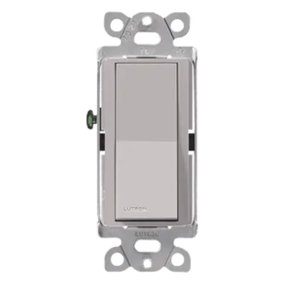 Interruptor de pared Lutron CA1PSGRS con paleta grande de 15 A