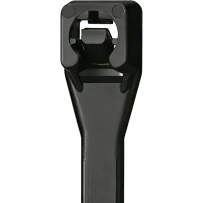 Cinchos de Nylon / PA66 / 2.5 × 100 mm / 100 Piezas / Resistentes a UV / Autobloqueo / Interior y Exterior / UL 94 V-2