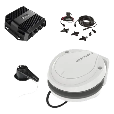 Paquete de Auto-Piloto / Control Avanzado / Embarcaciones hasta 10 m (33 pies) / Salida 8A Continuos / NMEA 2000 / Hidráulico y Mecánico