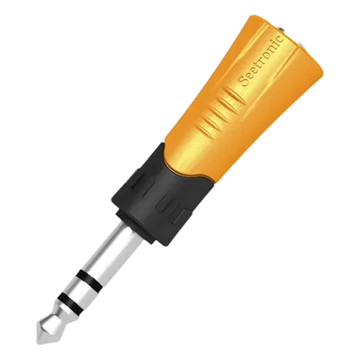 Adaptador de audio estéreo SEETRONIC MP3-MJF de 6.35 mm a 3.5 mm