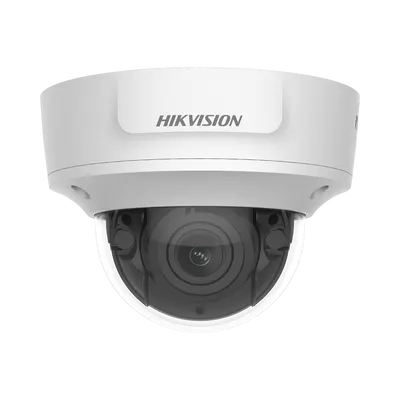 Domo IP 2 Megapixel / Serie PRO / Lente Mot. 2.8 a 12 mm / 30 mts IR EXIR / Exterior IP67 / IK10 / Audio y Alarmas / PoE / WDR 120 dB / Videoanaliticos Integrados / MicroSD