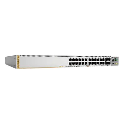 Switch PoE+ Stackeable Capa 3 / 20 puertos Gigabit + 4 Multi-Gigabit hasta 5G + 4 SFP+ 10G / 740W PoE+ / 160 Gbps / 119 Mpps