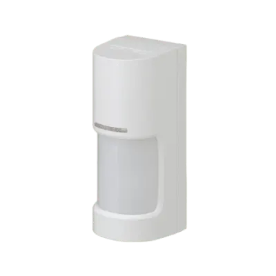 Detector de Movimiento Exterior / 180° Panorámico / Tecnología SMDA / Antimascara Digital / Cancelación de Falsas Alarmas / Compatible con Paneles de Alarma