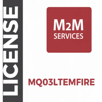 Licencia anual M2M SERVICES VOUCHERFIRE para comunicador MQ03LTEMFIRE